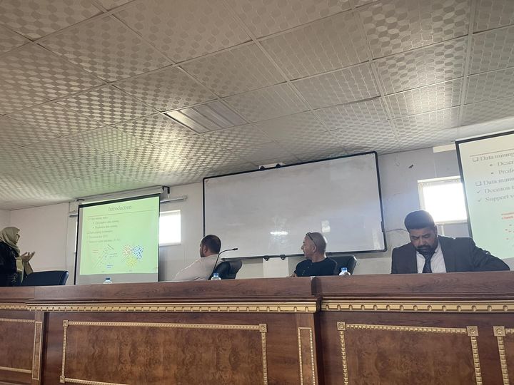 مناقشة رسائل الإجازة العالية الماجستير    