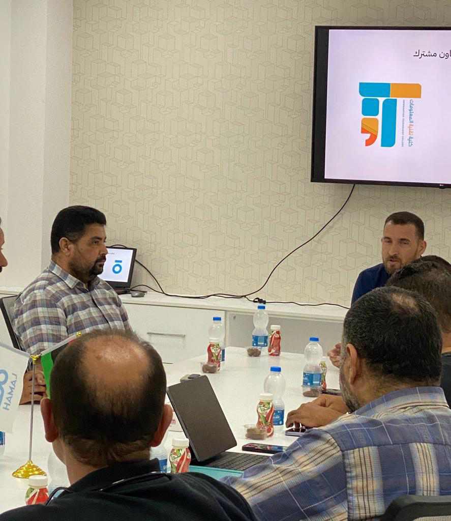 إتفاقية تعاون بين كلية تقنية المعلومات وشركةلمّة لتقنية المعلومات