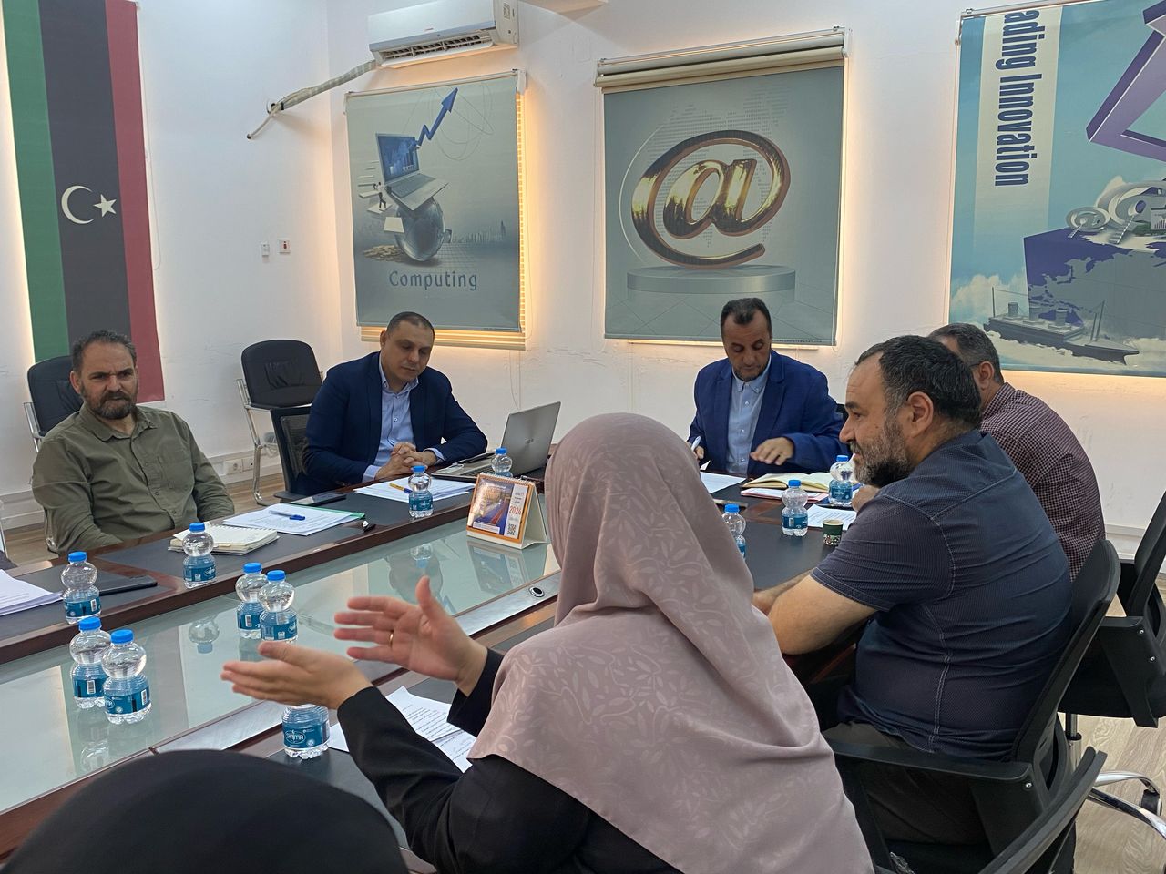 ملخص محضر الاجتماع الثالث لمجلس كلية تقنية المعلومات