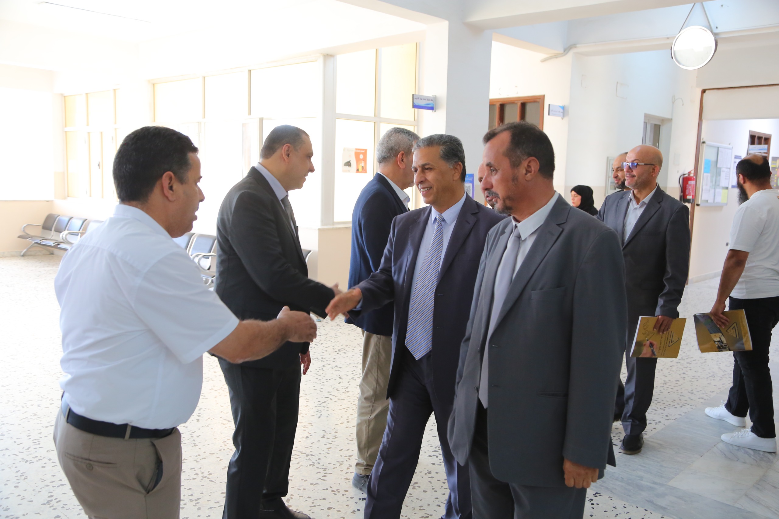 كلية تقنية المعلومات بجامعة مصراتة تستقبل فريق التدقيق التابع للمركز الوطني لضمان الجودة والاعتماد