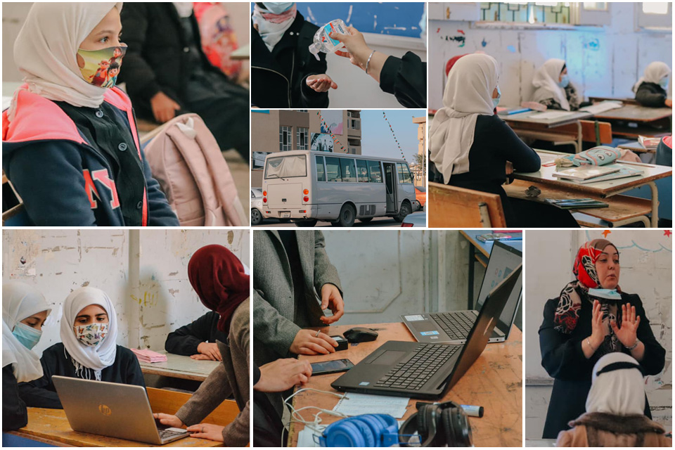 اليوم الثاني للحملة التطوعية لطلبة كلية تقنية المعلومات بالتعاون مع مكتب خدمة المجتمع والتعليم المستمر بالكلية